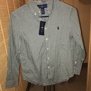 Boys Medium button up